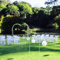Heart Flower Wedding Arch