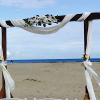 Timber Wedding Arbour