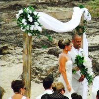 Timber Wedding Arbour