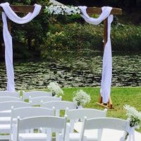 Timber Wedding Arbour