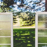 Vintage Doors Wedding Arch