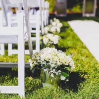 Aisle Flower Pots