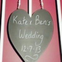Chalk Board Sign