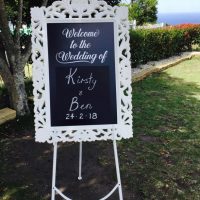 Chalk Board Sign