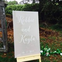 Chalk Board Sign