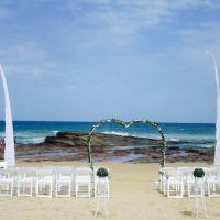 Heart Flower Wedding Arch
