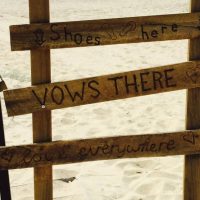 Beach Sign