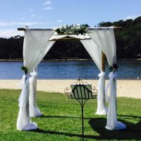 Chiffon Wedding Canopy