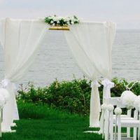 Chiffon Wedding Canopy