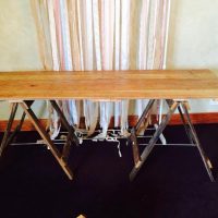 Wooden Trestle Table