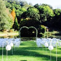 Heart Flower Wedding Arch
