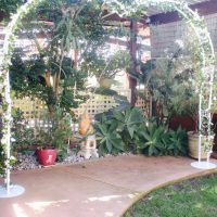 Heart Flower Wedding Arch