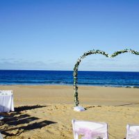 Heart Flower Wedding Arch