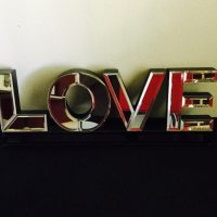 LOVE Sign Mirror