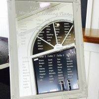 Wedding Seating Mirror Plan