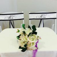 Chairs and Sashes