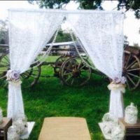 Vintage Wedding Arch