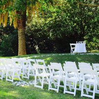 White Wedding Chairs