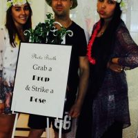 Photo booth prop