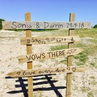 Beach Sign