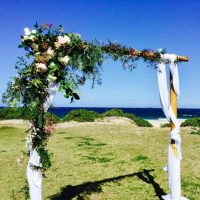 Bamboo Wedding Arch