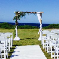 Bamboo Wedding Arch