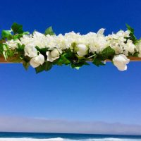 bamboo Arch Flowers