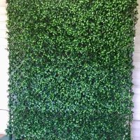 Green Wall Backdrop Wedding