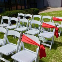Chairs and Sashes