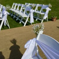 Chair and Sashes
