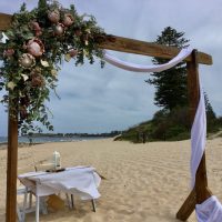 Wedding Arbour and Flowers