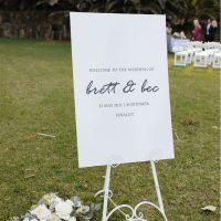 Wedding Sign