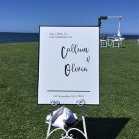 Wedding Welcome Sign
