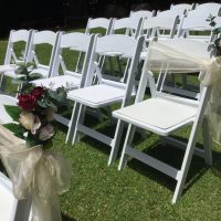 Chairs and Sashes