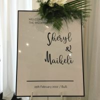 Wedding Welcome Sign