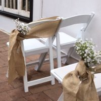 Chairs with decor